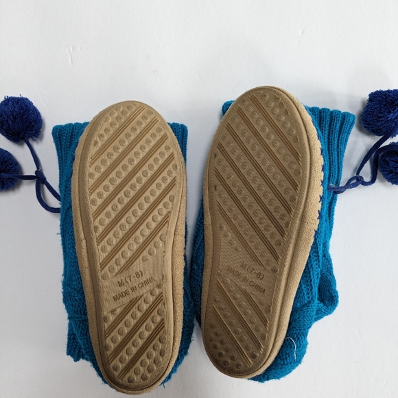 Super Soft Warm Cozy Fuzzy Fleece-lined Slipper Sock - Picture 2 of 2